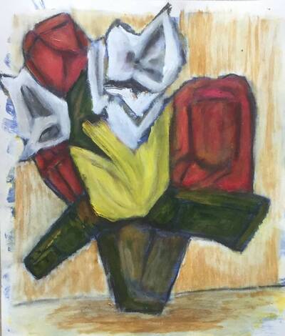 Bouquet anguleux
