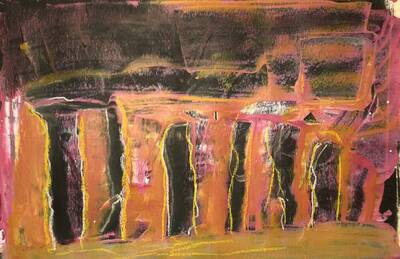 Entre les portiques