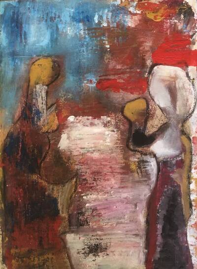 Conversation dans la rue